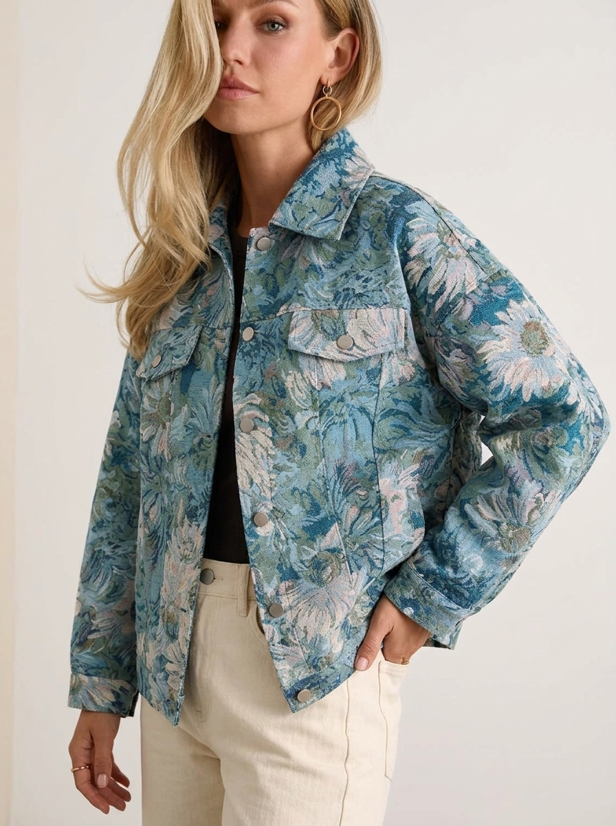 Vintage Van Gogh Casual Jacket