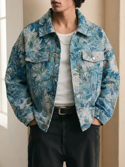 Vintage Van Gogh Casual Jacket