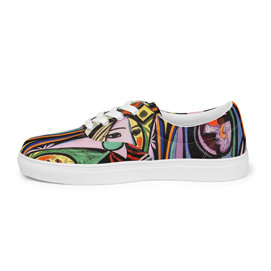 Zapatillas Chica ante un espejo Picasso