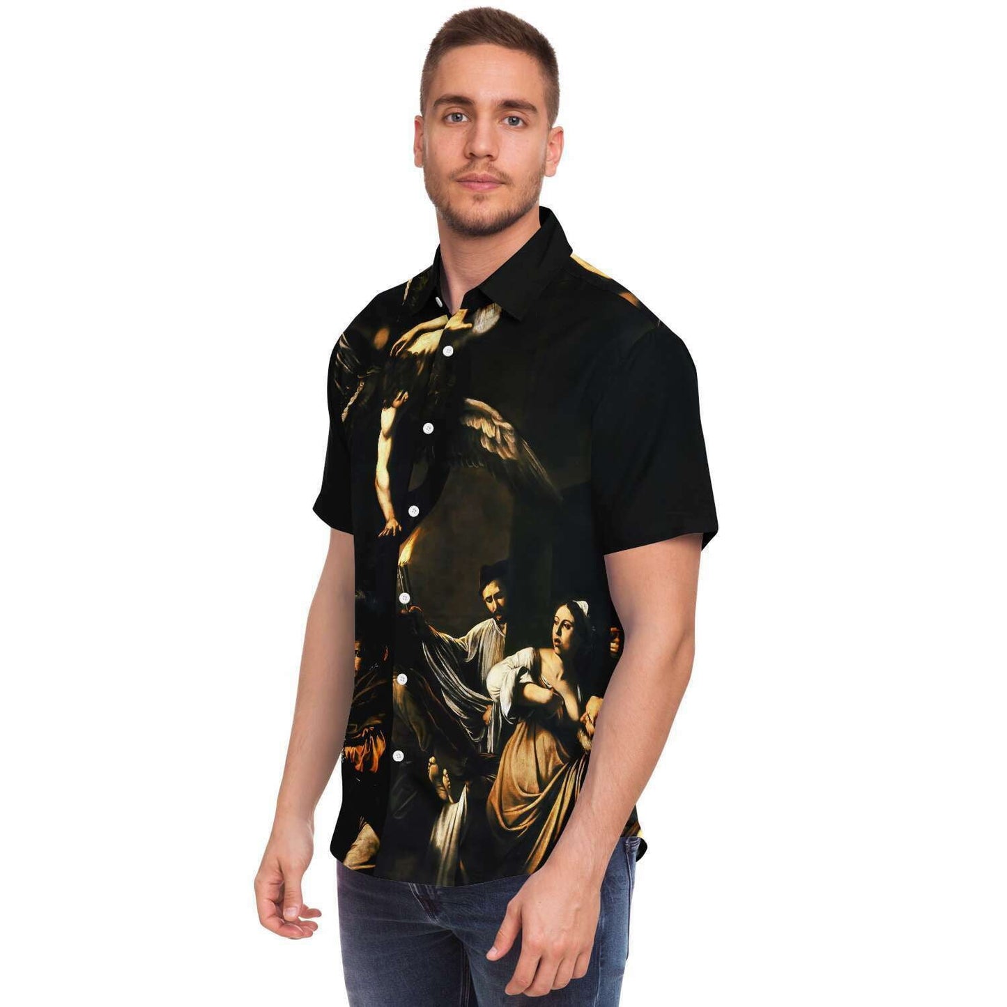 CAMISA BOTONES SIETE OBRAS DE MISERICORDIA