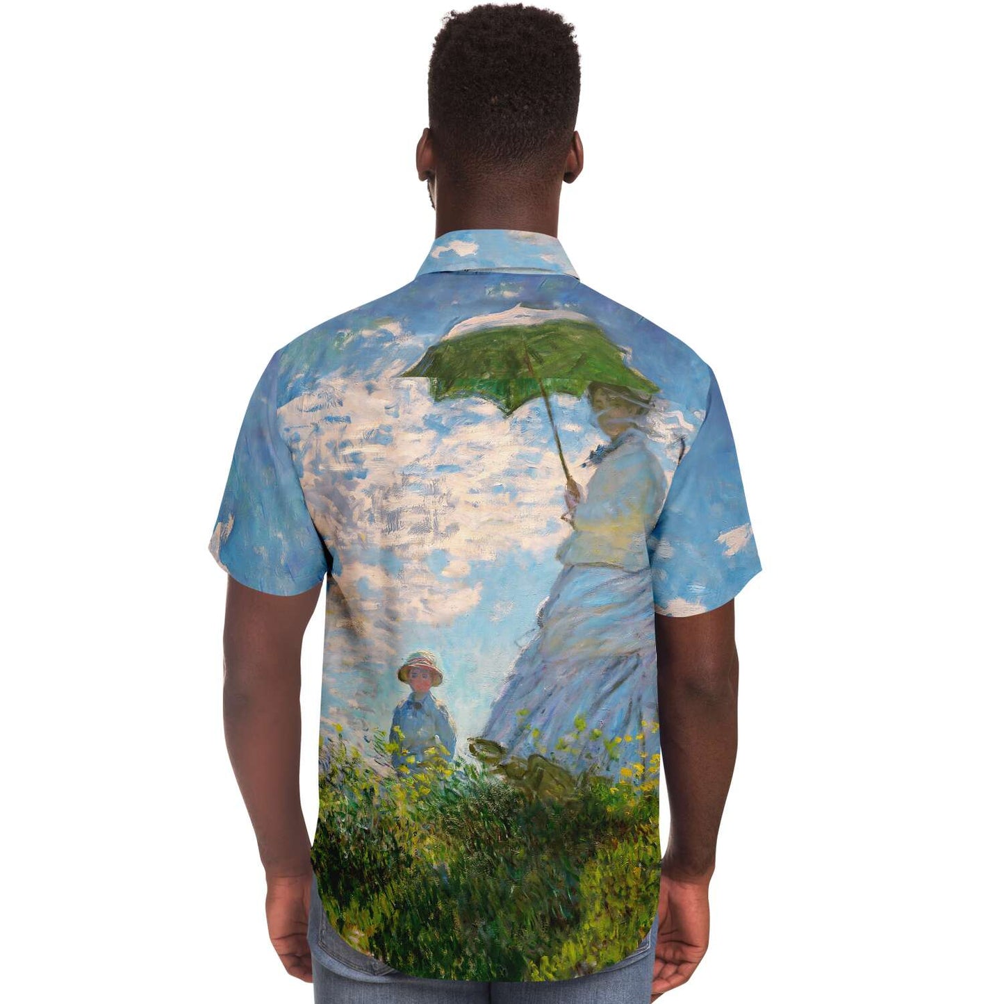 MONET Mujer con sombrilla Camisa abotonada