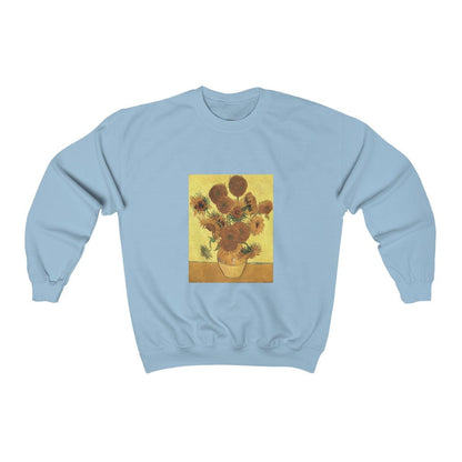 Sudadera Vincent van Gogh Jarrón con Quince Girasoles