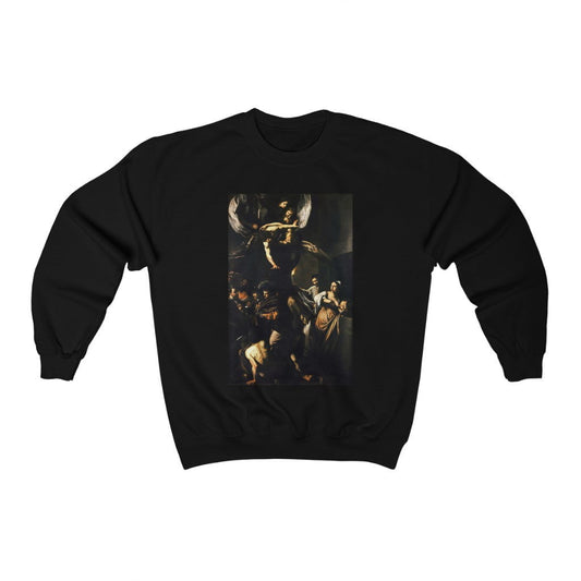 Sudadera Las Siete Obras de Misericordia Caravaggio 