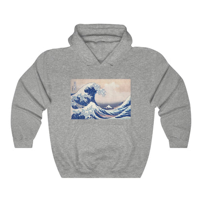 Sudadera con capucha La gran ola 