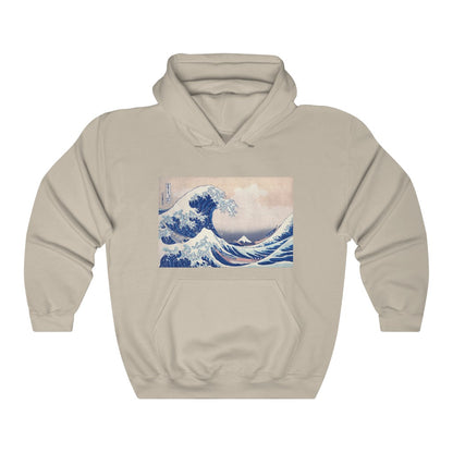 Sudadera con capucha La gran ola 