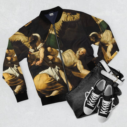 Chaqueta Bomber Crucifixión de San Pedro