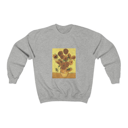 Sudadera Vincent van Gogh Jarrón con Quince Girasoles