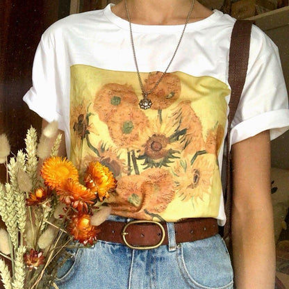 T-shirt Tournesols Van Gogh