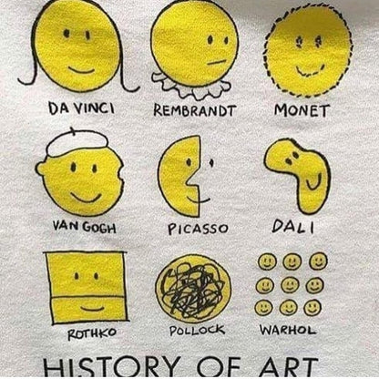T-shirt Histoire de l'Art
