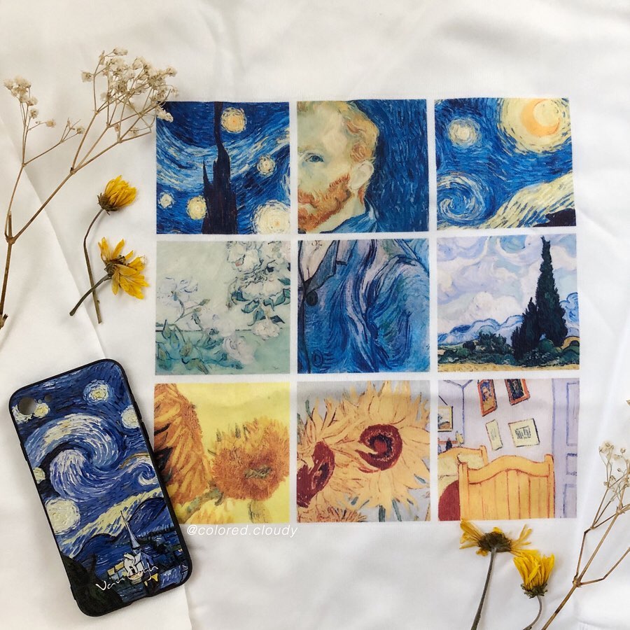 Grille de tableaux de Van Gogh Sweat-shirt