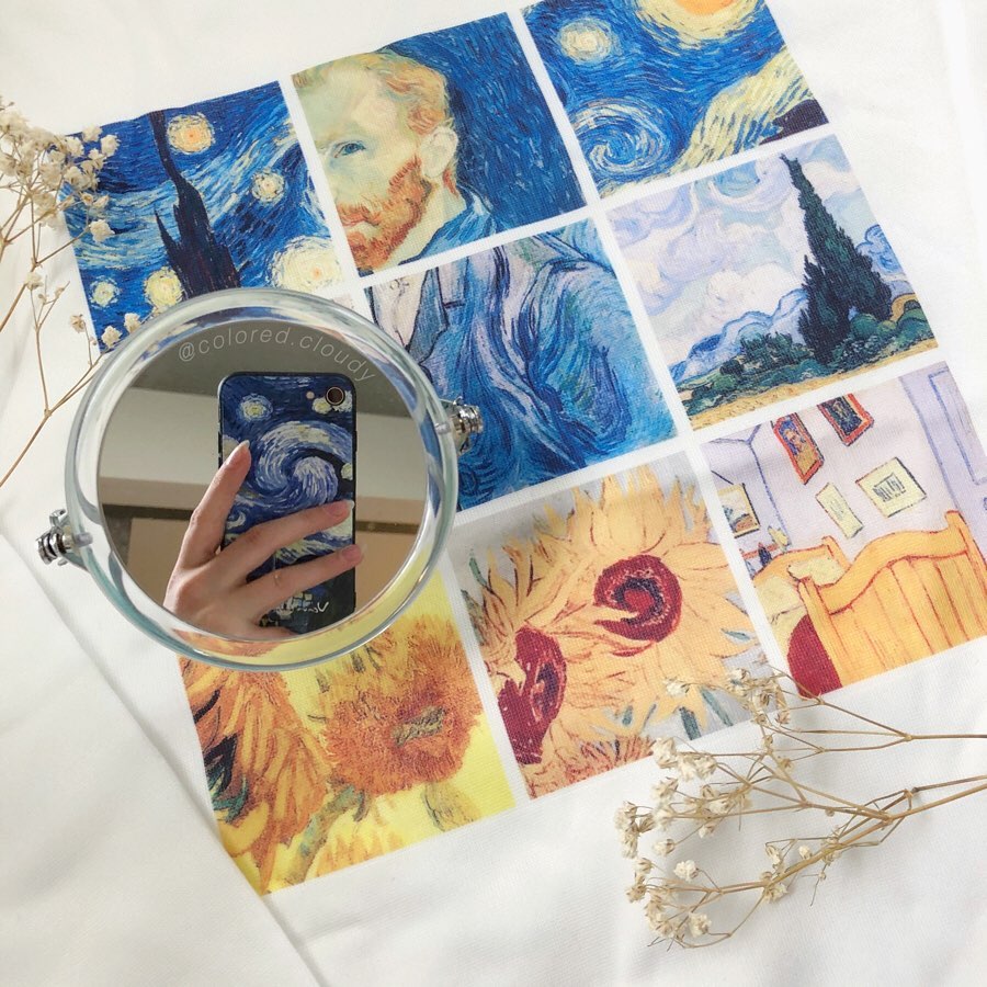 Grille de tableaux de Van Gogh Sweat-shirt