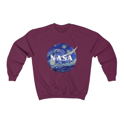 sudadera noche estrellada x nasa 