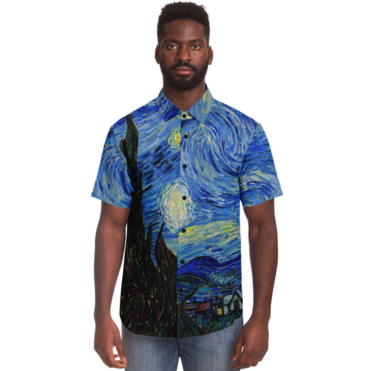 Vincent van Gogh La noche estrellada CAMISA BOTONES