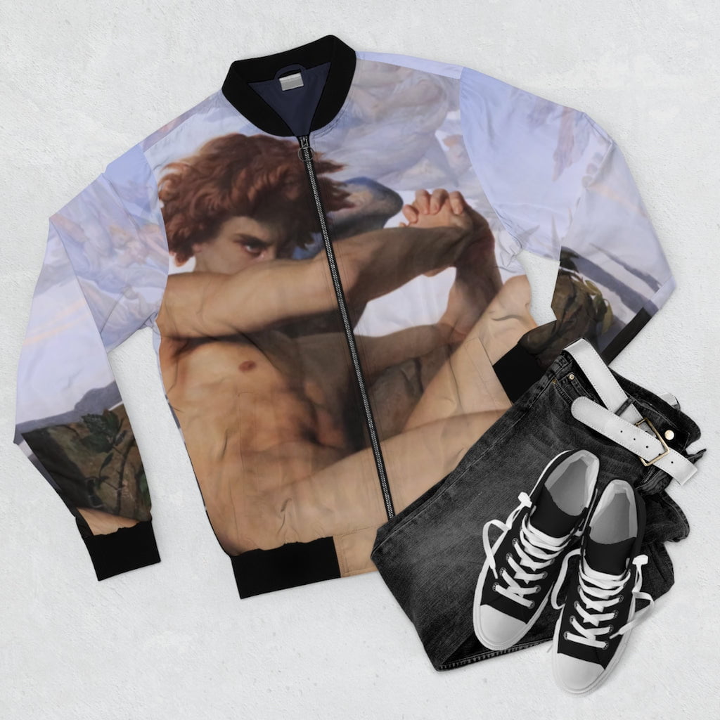 Chaqueta bomber ángel caído