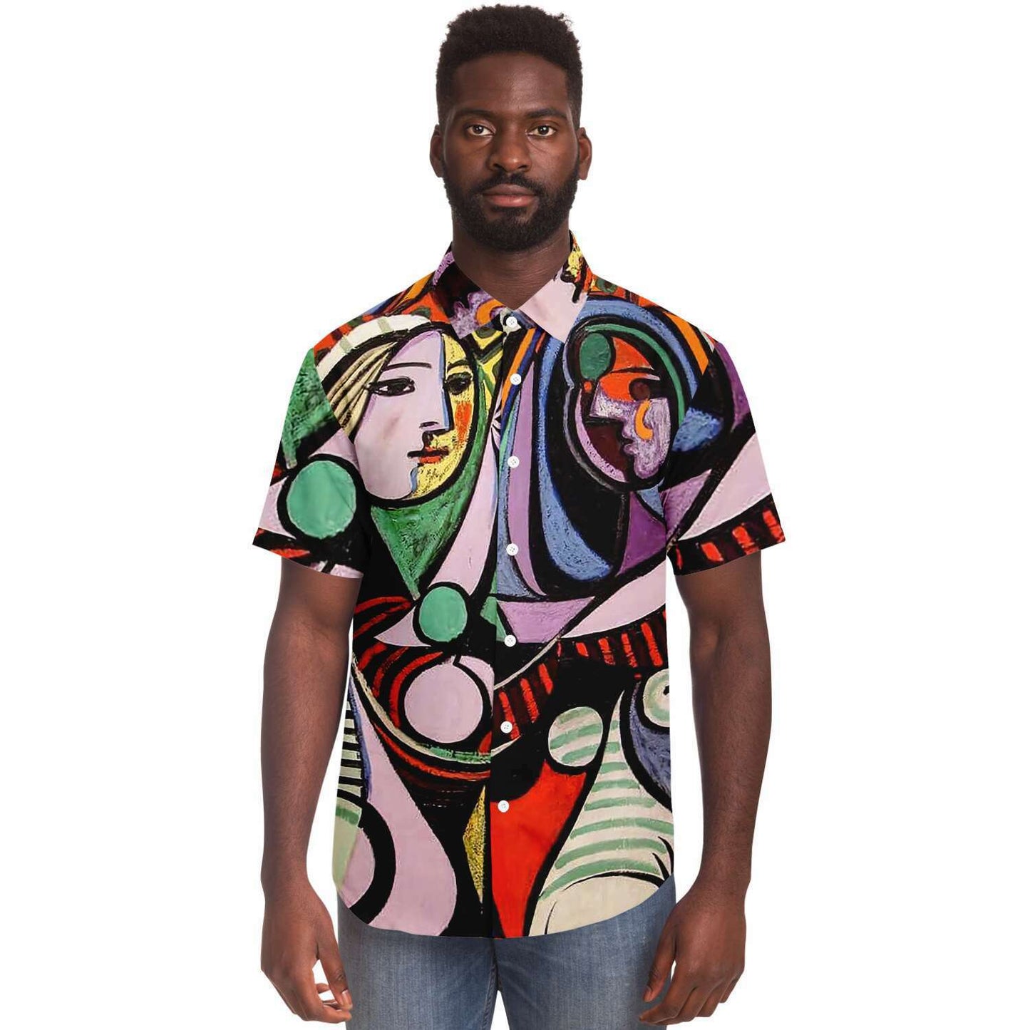 Picasso Chica ante un espejo CAMISA BOTONES