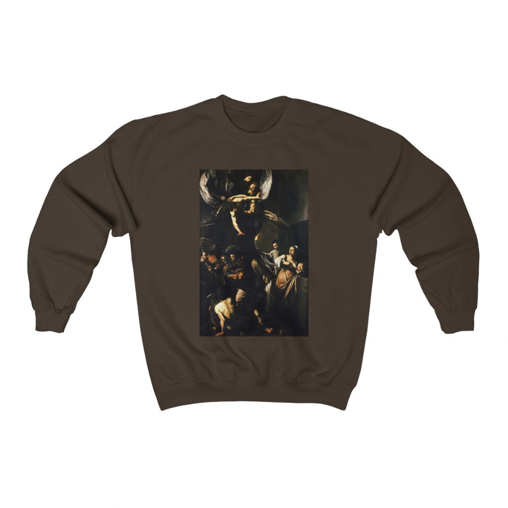 Sudadera Las Siete Obras de Misericordia Caravaggio 