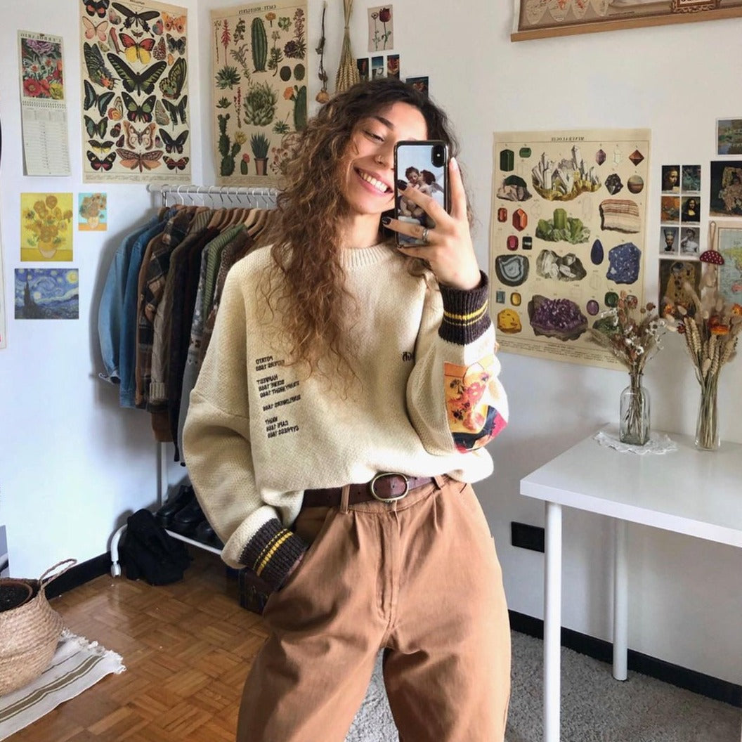 pull rétro van gogh
