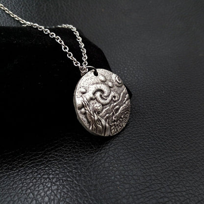 The Starry Night Van Gogh Necklace
