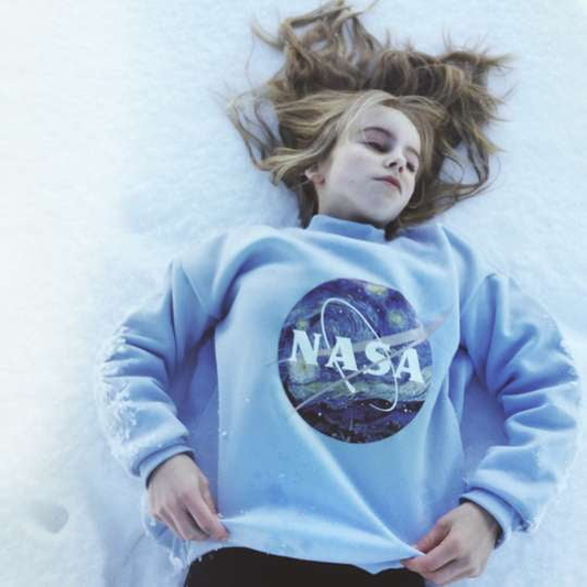 sudadera noche estrellada x nasa 