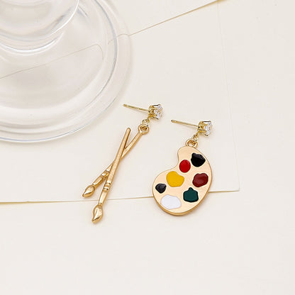 pendientes el pintor