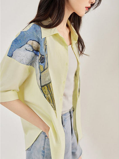 Camisa inspirada en Van Gogh 