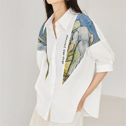 Camisa inspirada en Van Gogh 