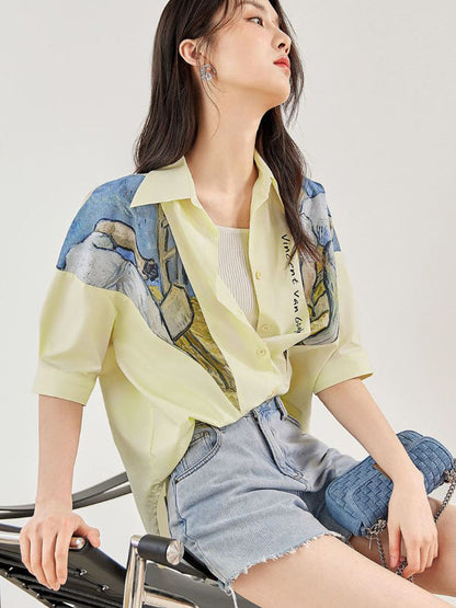 Camisa inspirada en Van Gogh 