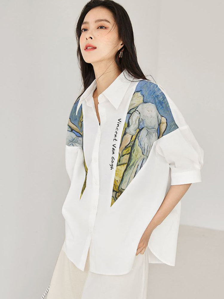 Camisa inspirada en Van Gogh 