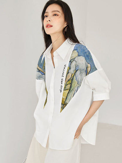 Camisa inspirada en Van Gogh 