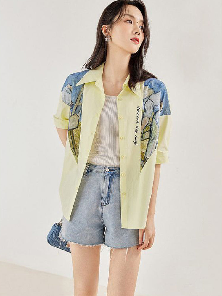 Camisa inspirada en Van Gogh 