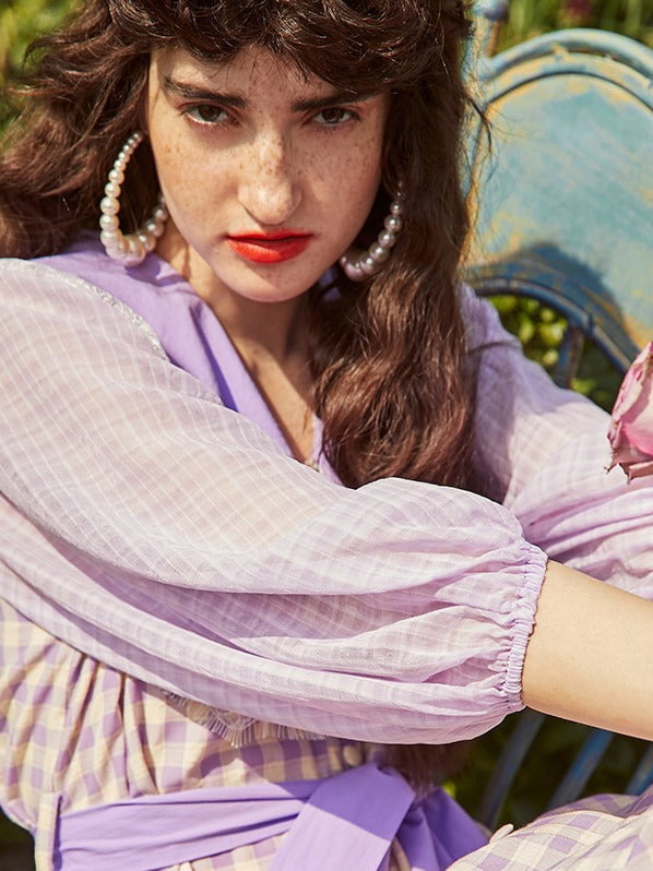 robe antique de tournesols