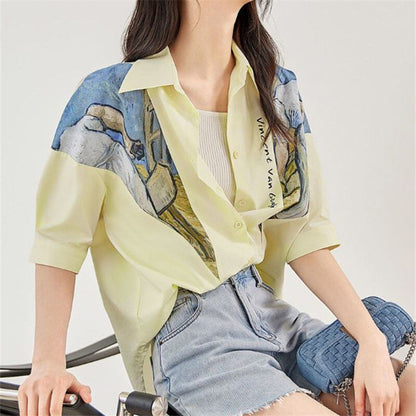 Camisa inspirada en Van Gogh 