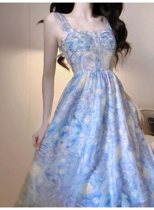 Vestido de noche estrellada 