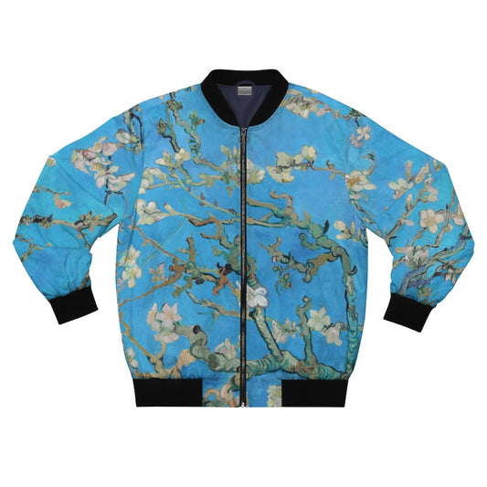 Chaqueta bomber de flor de almendro 