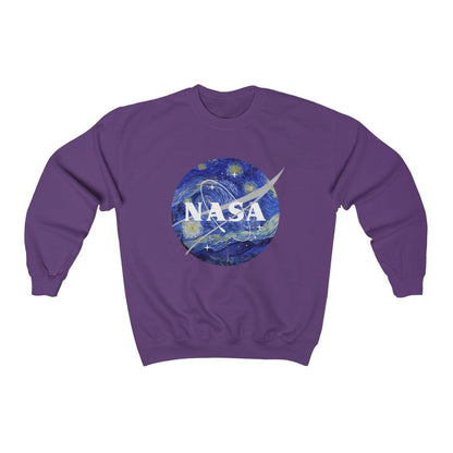 sudadera noche estrellada x nasa 