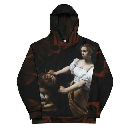 Sudadera con capucha Judith decapitando a Holofernes CARAVAGGIO