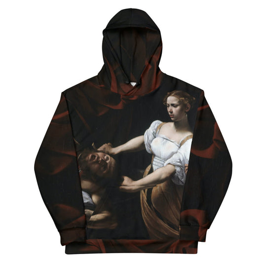 Sudadera con capucha Judith decapitando a Holofernes CARAVAGGIO