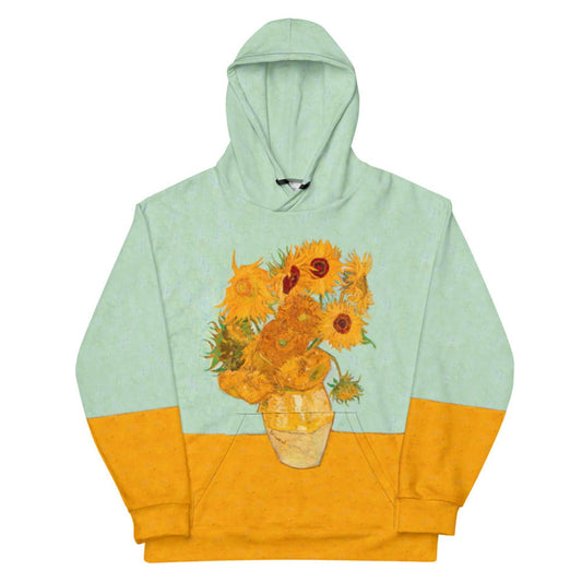 sudadera con capucha de girasoles de Van Gogh