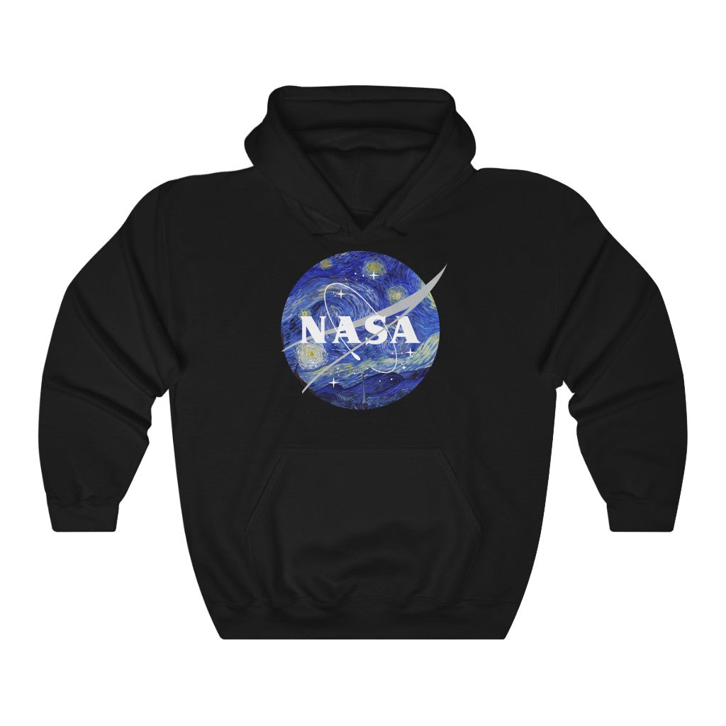 Nasa Starry Night Hooded Sweatshirt