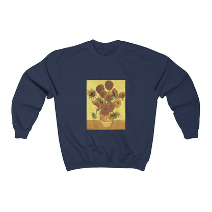 Sudadera Vincent van Gogh Jarrón con Quince Girasoles