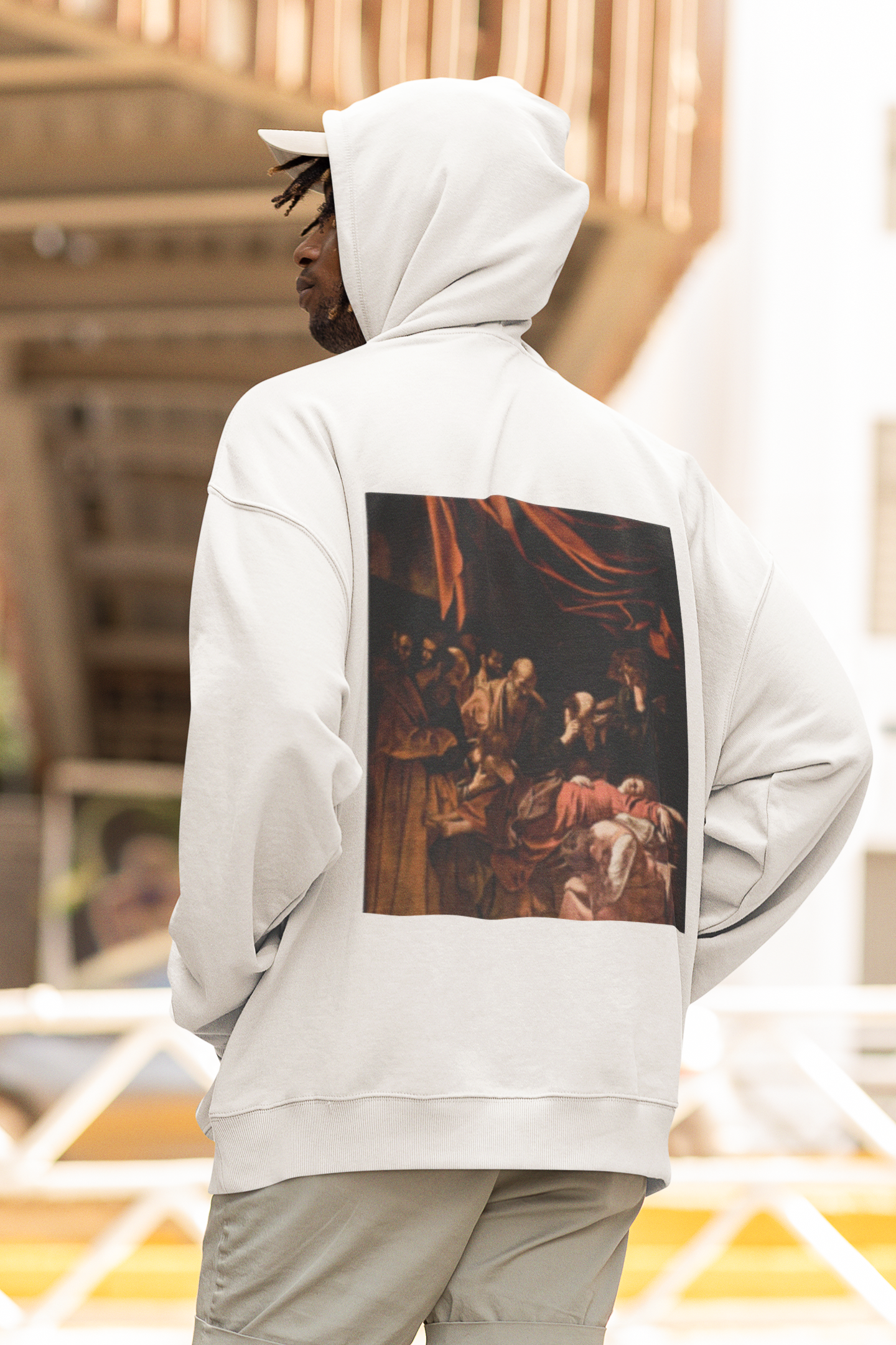 Caravaggio - La sudadera con capucha de la firma