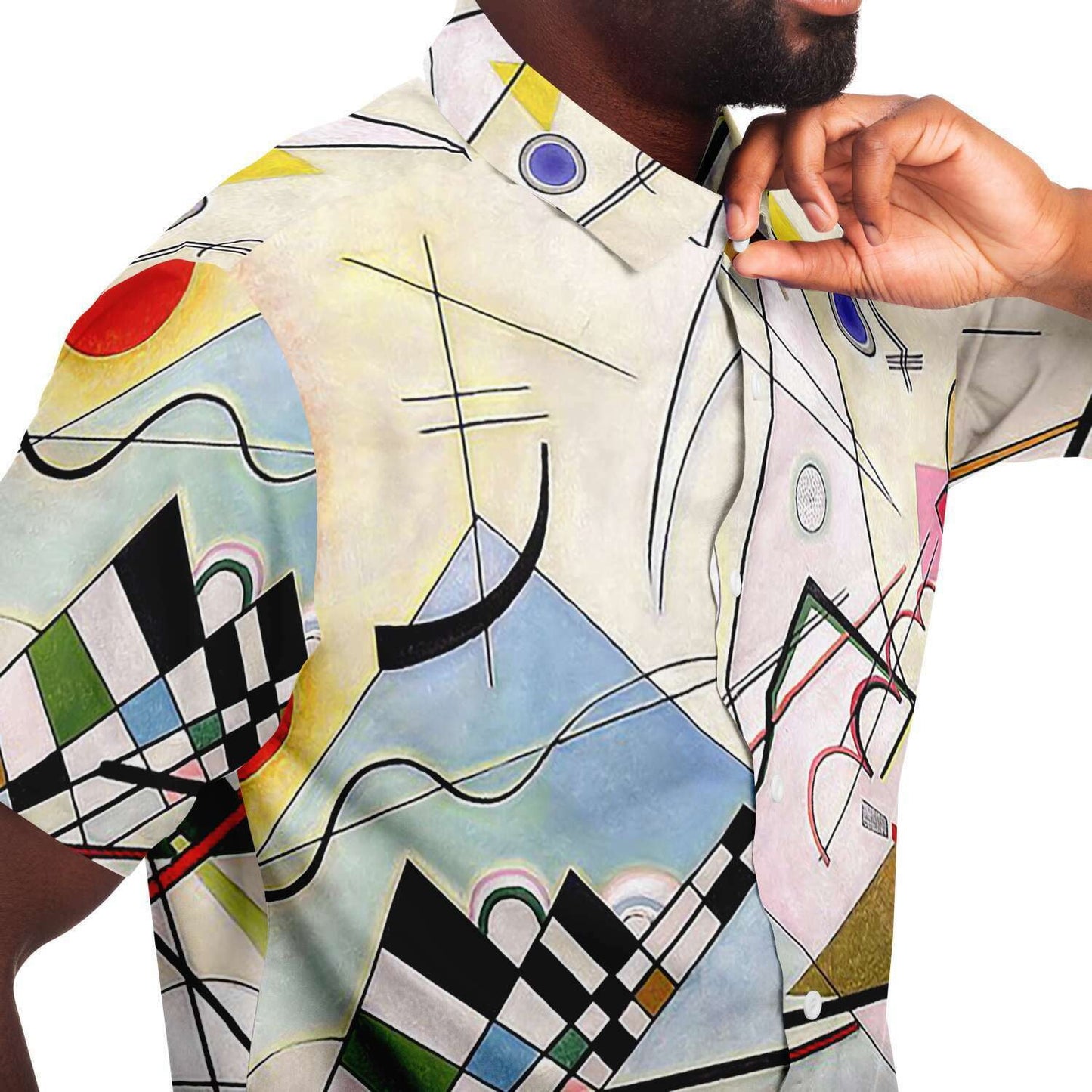 Wassily Kandinsky Composición CAMISA 8 BOTONES