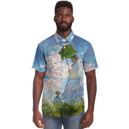 MONET Mujer con sombrilla Camisa abotonada