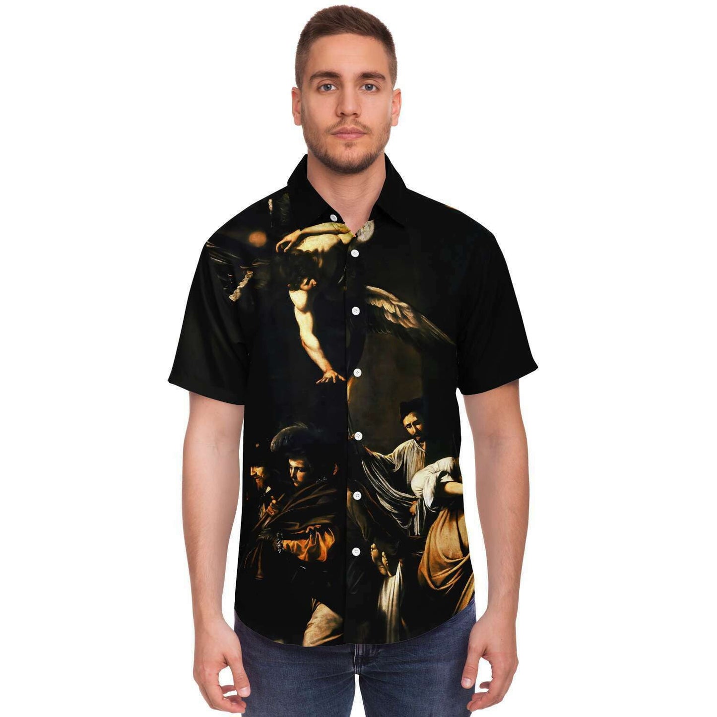 CAMISA BOTONES SIETE OBRAS DE MISERICORDIA