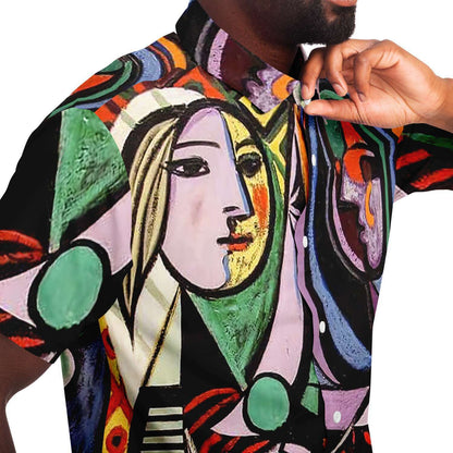 Picasso Chica ante un espejo CAMISA BOTONES