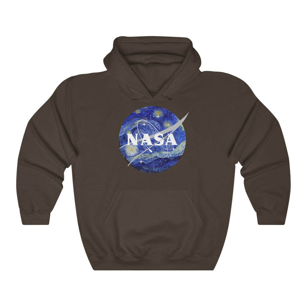 Nasa Starry Night Hooded Sweatshirt
