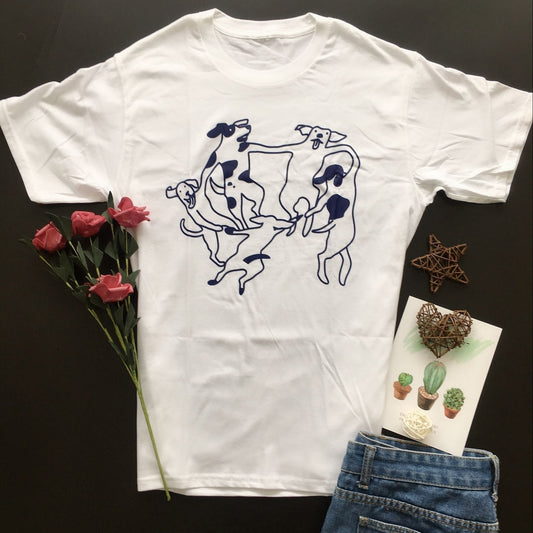 Camiseta Perros bailando MATISSE