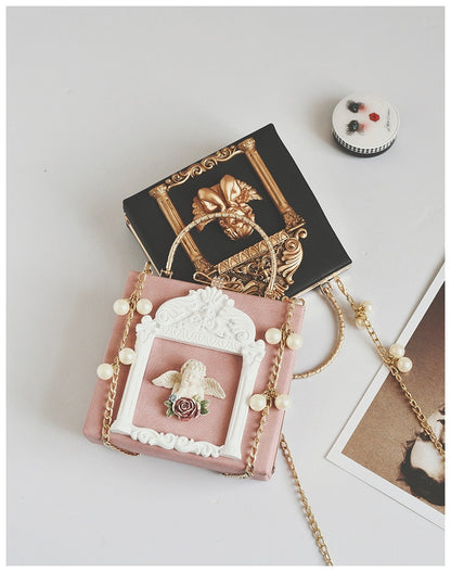 Renaissance angel inspired bag