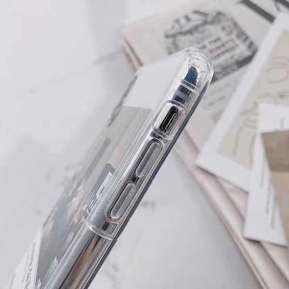 Vinilo o funda para iPhone Monalisa, Famosa por ser famosa