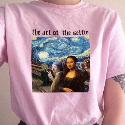 Camiseta El arte del selfie